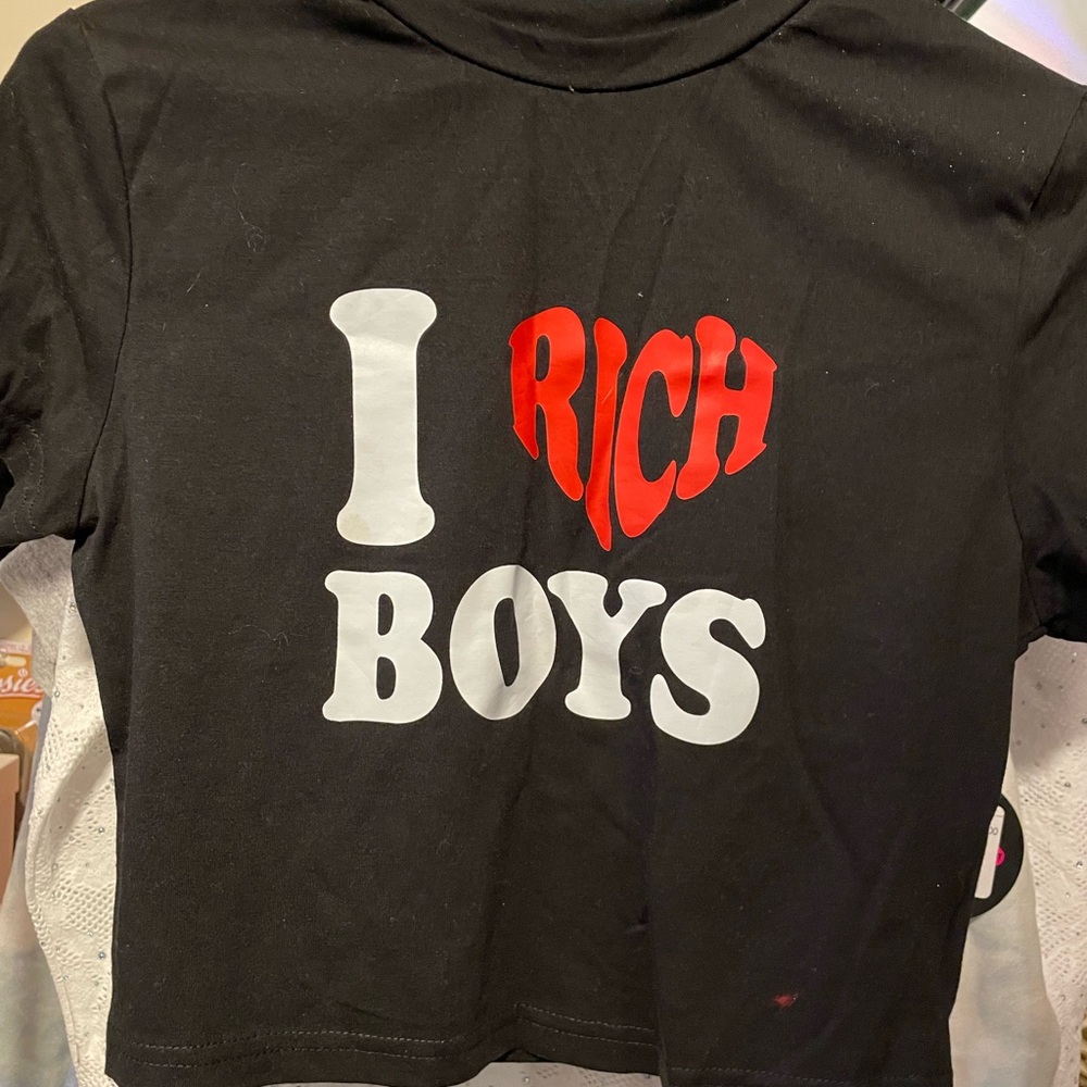 Black Graphic Kids T-Shirt